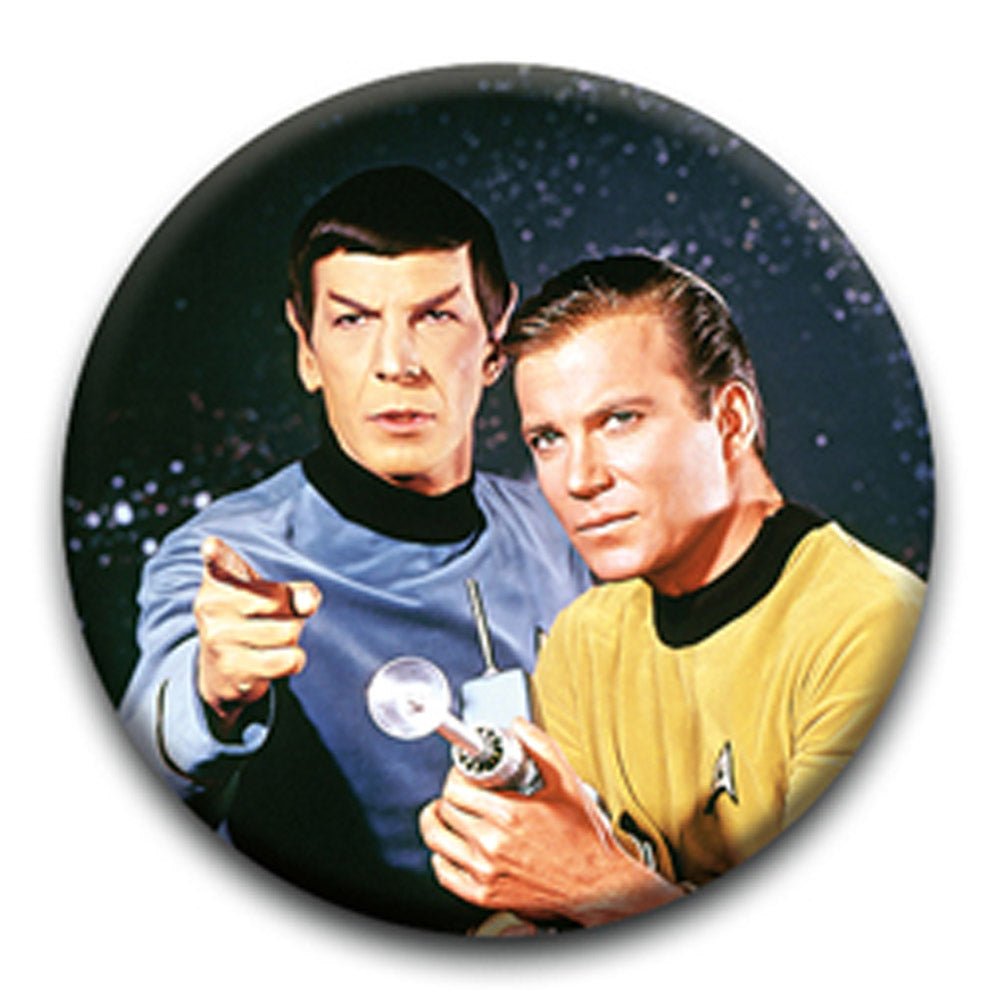 STAR TREK スタートレック - SPOCK & KIRK / バッジ - PGS